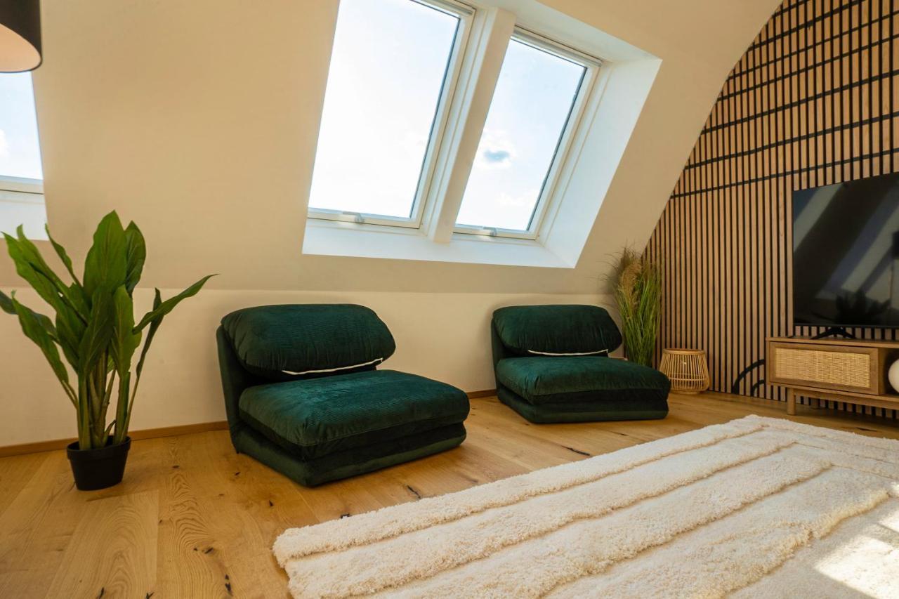 Orestaliving - Penthouse In 2Nd District With View Вена Экстерьер фото